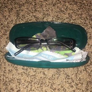 Black Glasses FRAMES ONLY